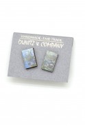 Monet Water Lily Studs